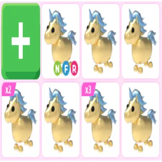 Bundled Golden Unicorn