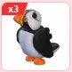 3x Puffin