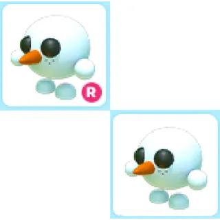 2x Snowball Pet