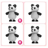 4x Panda