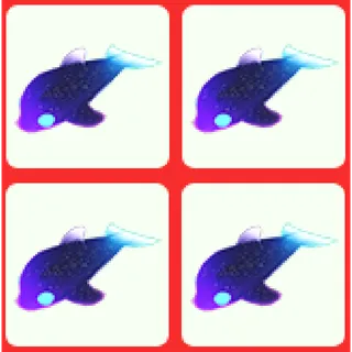4x Glormy Dolphin