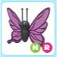 NR Purple Butterfly