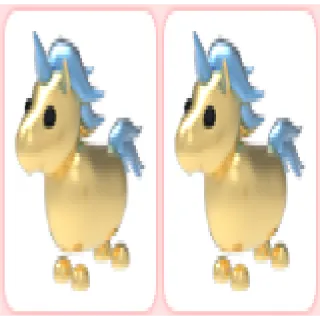 2x Golden Unicorn