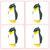 4x King Penguin