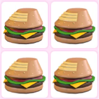 4x Burger Boots