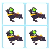 4x Scarecrow Crow