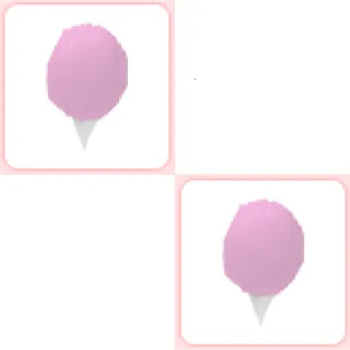 2x Monkey Fairground Cotton Candy