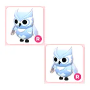 2x R Snow Owl