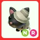NR Halloween Black Mummy Cat