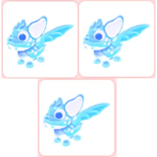 3x Arctic Dusk Dragon