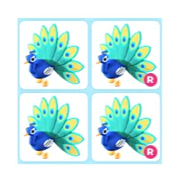 4x Peacock