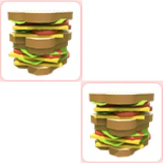 2x Sandwich Hat