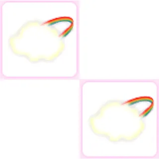 2x Rainbow Stroller