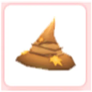 Eco Brown Earth-Wizard Hat