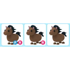 3x Horse