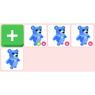 4x Water Moon Bear