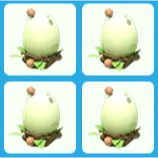 4x Woodland Egg