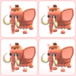 4x Woolly Mammoth