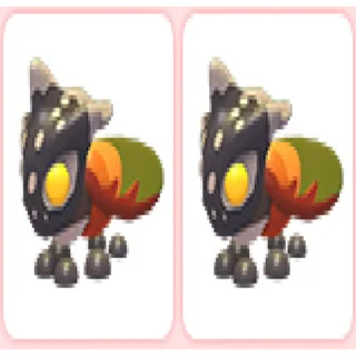 2x Tri-horned Treehopper