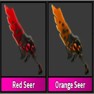 Red and Orange Seer