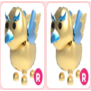 2x R Golden Griffin