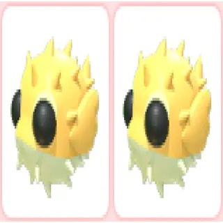 2x Puffer Fish