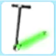 Neon Green Scooter