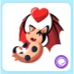 Bat Dragon Cuddle Animated Sticker