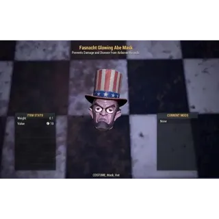 Fasnacht Glowing Abe