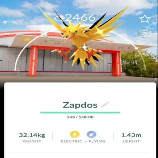 Shiny Zapdos Location Background