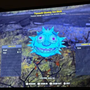 Fasnacht Glowing Mask