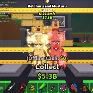 Ketchuru and Musturu (CHEAP)