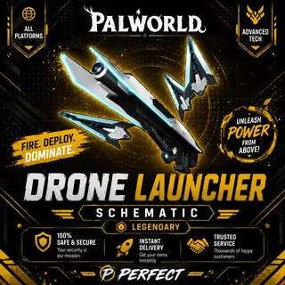 PALWORLD DRONE LAUNCHER — LEGENDARY SCHEMATIC | ALL PLATFORMS