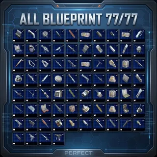 All Blueprint Arc raiders 77/77