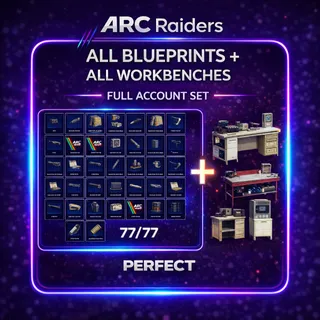 All Blueprint + All Workbenches Arc raiders 