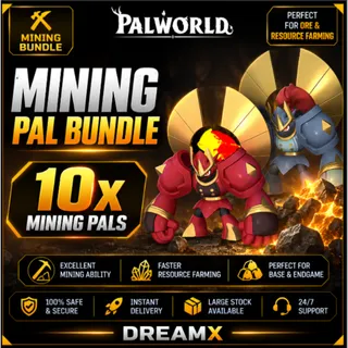 Mining pal bundle 10x palworld