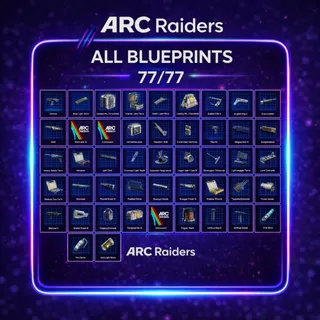 All Blueprint Arc raiders 77/77