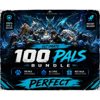 PALWORLD 100 PALS BUNDLE — 100X PALS | ALL PLATFORMS
