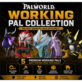 Palworld Working Pals Bundle ×10