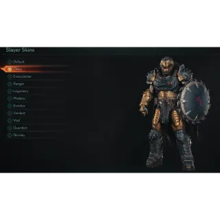 Onyx DOOM Slayer Skin || DOOM: The Dark Ages.