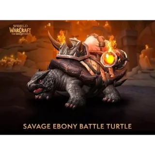 Savage Ebony Battle Turtle