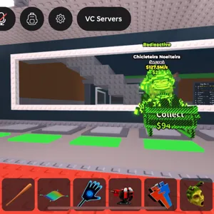 radioactive chicletera