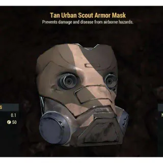 Tan Mask