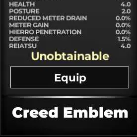 CREED EMBLEM / TYPE SOUL