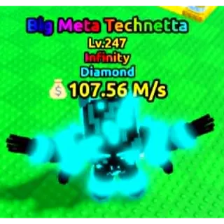 Big 1.5X Diamond Meta Escape Tsunami For Brainrot