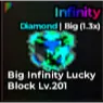 Big Diamond Infinity Lucky Blocks Escape Tsunami For Brainrots