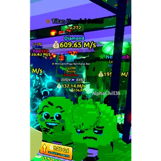 Titan Diamond Happini etfb Escape Tsunami For Brainrots