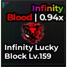BLOOD INFINITY LUCKY BLOCK | ESCAPE TSUNAMI FOR BRAINROT