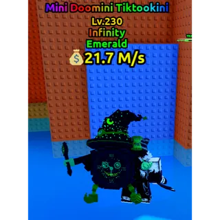 mini emerald doomini (0.64X) | Escape tsunami For Brainrot