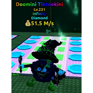 Diamond Doomini Tiktookini Escape Tsunami For Brainrot